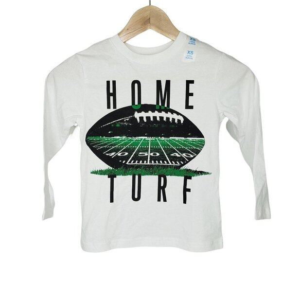 The Children's Place Shirt White Long Sleeve Tshirt XS 4 New - Picture 1 of 7